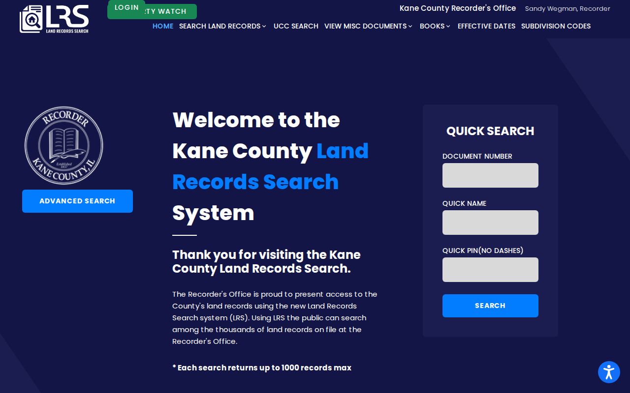 Huntley resident lookup Kane Recorder advanced search